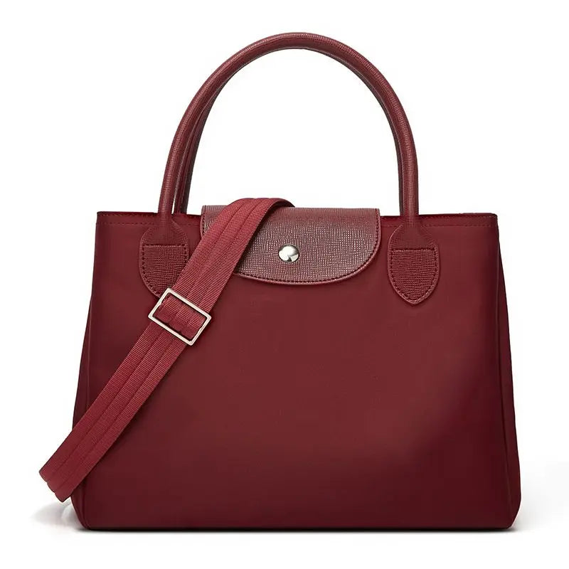 Women's Bag New Nylon Shoulder Bag Cross Body Handbag Shoulder Bag Large Capacity Tote Bag Can Print Name Pattern