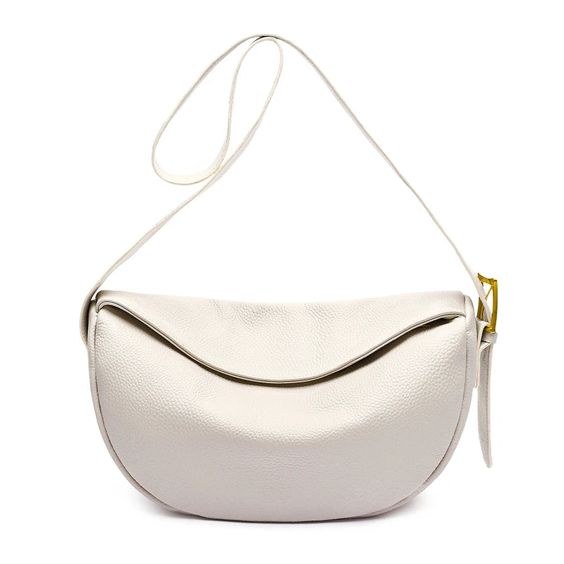Women's Bag New Soft Natural Genuine Leather Women Handbag Designer Female Crossbody Bag Fashion Luxury Ladies Shoulder Tote Sac