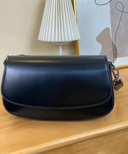 Women's Bag Niche 2024 New Genuine Leather Underarm Crossbody Handbags Fashion Simple Solid All-match Commuter Bolsas Mujer
