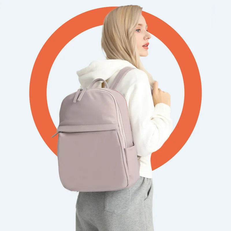 Women's Bag Simple Casual Fashion Oxford Waterproof Luxury 2024 Travel Airplane Backpacks Daily Commuting Ultralight Backpack
