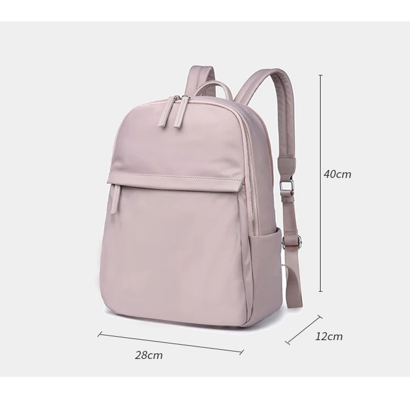 Women's Bag Simple Casual Fashion Oxford Waterproof Luxury 2024 Travel Airplane Backpacks Daily Commuting Ultralight Backpack