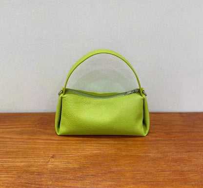 Women's Bag Simple Niche Design 2024 Spring New Genuine Leather Handbags Fashion All-match Underarm Shoulder Bags Female Purses