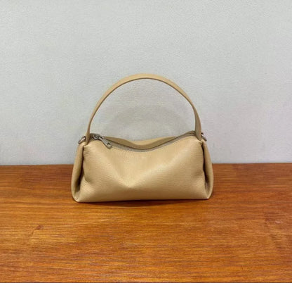 Women's Bag Simple Niche Design 2024 Spring New Genuine Leather Handbags Fashion All-match Underarm Shoulder Bags Female Purses