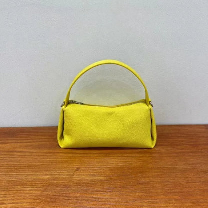 Women's Bag Simple Niche Design 2024 Spring New Genuine Leather Handbags Fashion All-match Underarm Shoulder Bags Female Purses