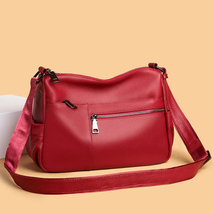 Women's Bag Soft Genuine Leather Handbags Designer Large Capacity Women Shoulder Bags 2022 High Quality Female Messenger bag Sac
