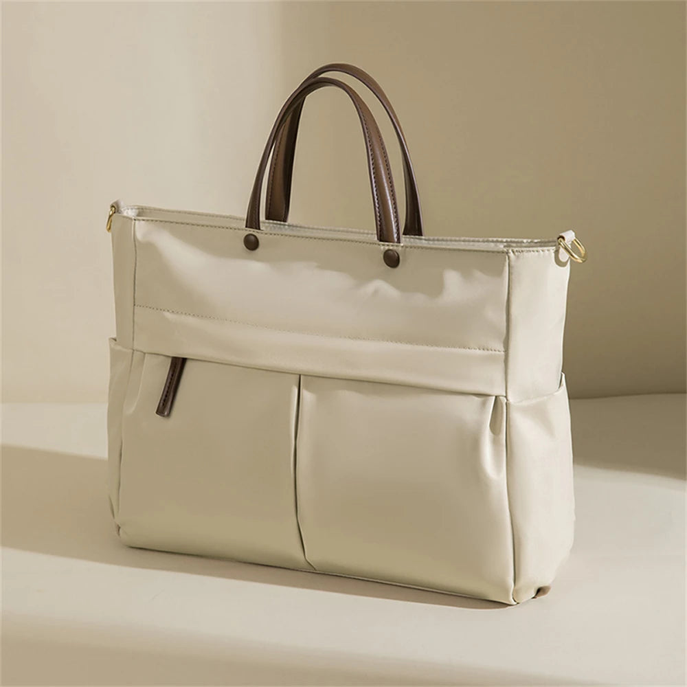 Women's Bag Waterproof  Wear-resistant Soft Solid Bags For Women Accommodates 15.6-inch laptops Handbag Shoulder Bag Tote  Bags