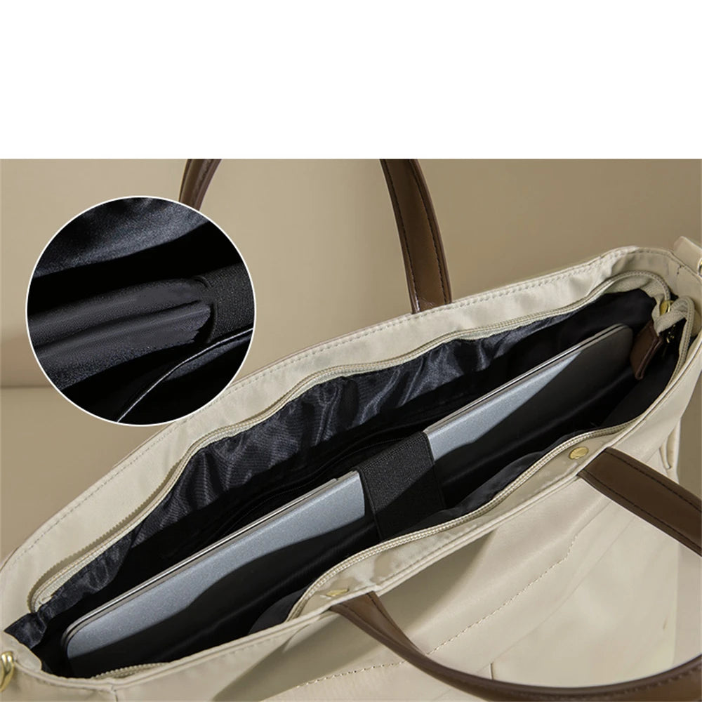 Women's Bag Waterproof  Wear-resistant Soft Solid Bags For Women Accommodates 15.6-inch laptops Handbag Shoulder Bag Tote  Bags