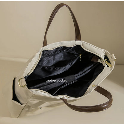Women's Bag Waterproof  Wear-resistant Soft Solid Bags For Women Accommodates 15.6-inch laptops Handbag Shoulder Bag Tote  Bags