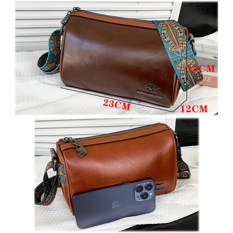 Women's Branded Bag 2024 Women's Handbags High Quality PU Leather Shoulder Crossbody Bags New Luxury Women's Designer Bag Sac