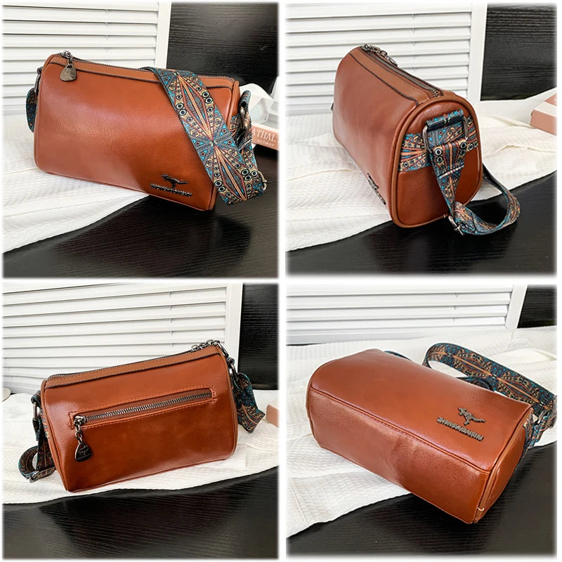 Women's Branded Bag 2024 Women's Handbags High Quality PU Leather Shoulder Crossbody Bags New Luxury Women's Designer Bag Sac