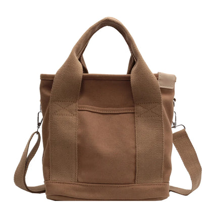 Women's Canvas Fashion Shoulder Bags Luxury Designer Large-capacity Female Crossbody Bags Leisure Convenient Shopping Handbags