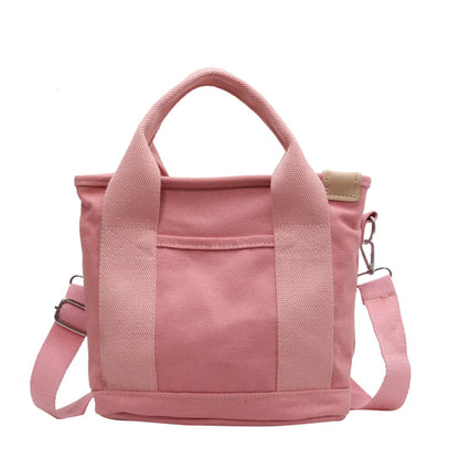 Women's Canvas Fashion Shoulder Bags Luxury Designer Large-capacity Female Crossbody Bags Leisure Convenient Shopping Handbags