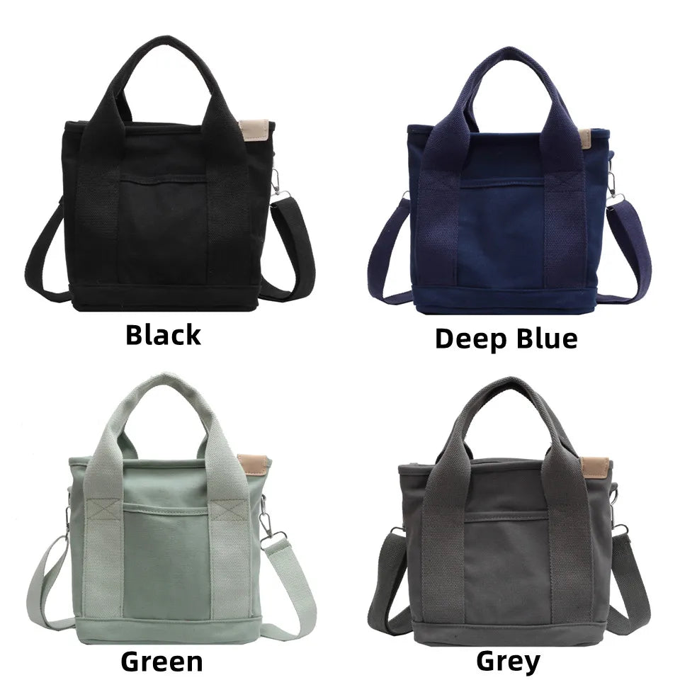 Women's Canvas Fashion Shoulder Bags Luxury Designer Large-capacity Female Crossbody Bags Leisure Convenient Shopping Handbags