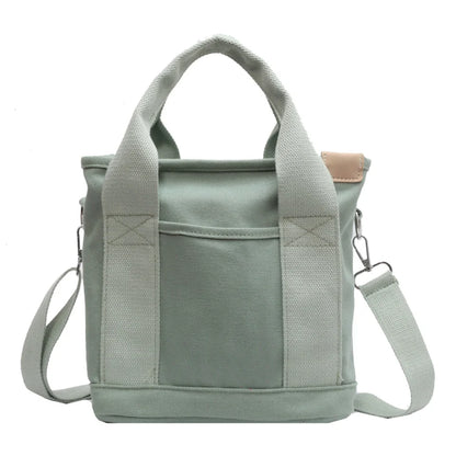 Women's Canvas Fashion Shoulder Bags Luxury Designer Large-capacity Female Crossbody Bags Leisure Convenient Shopping Handbags