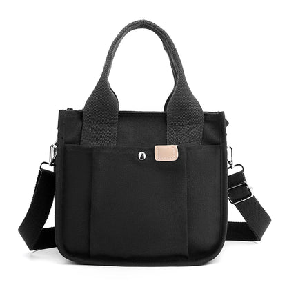 Women's Casual Tote Large Capacity Canvas Crossbody Bag for 2022 Trendy Fashion Shoulder Messenger Lady Bag Female Handbag Purse