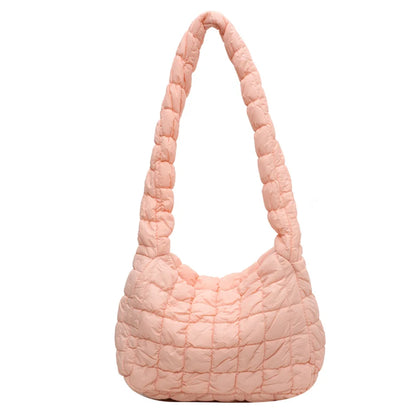 Women's Clouds Pleat Shoulder Bag Ladies Versatile Casual Messenger Bag New Fashion Dumplings Handbags Ladies Underarm Bag