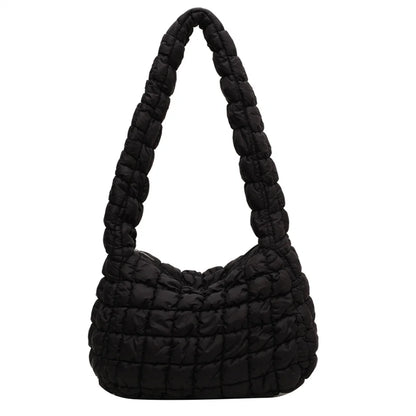 Women's Clouds Pleat Shoulder Bag Ladies Versatile Casual Messenger Bag New Fashion Dumplings Handbags Ladies Underarm Bag