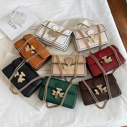 Women's Crossbody 2024 Summer Chain Shoulder Bag Female Luxury Handbag Designer Fashion Versatile