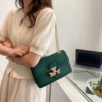 Women's Crossbody 2024 Summer Chain Shoulder Bag Female Luxury Handbag Designer Fashion Versatile