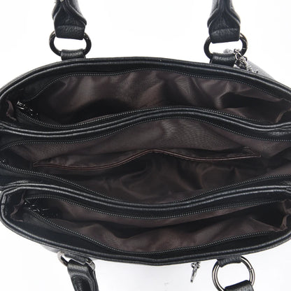 Women's Crossbody Bag Soft Leather Handbag for Women Quality Shoulder Bag Luxury Ladies Large Capacity Casual Tote Sac A Main