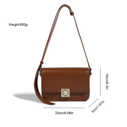 Women's Crossbody Small Square Niche Design Tofu 2024 Versatile Shoulder High-end Fashion Simple Armpit Bag Handbag