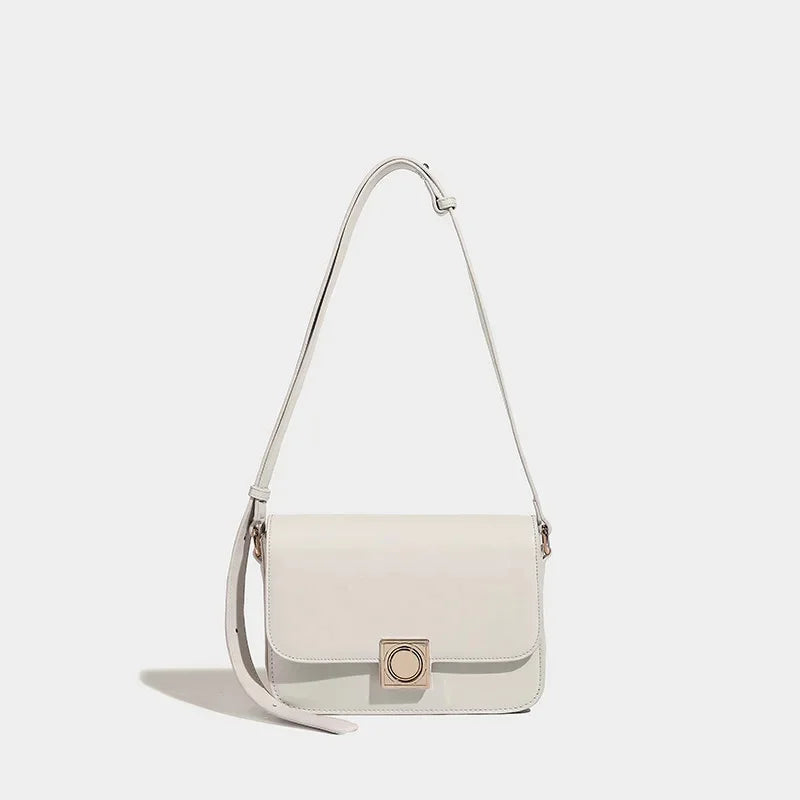 Women's Crossbody Small Square Niche Design Tofu 2024 Versatile Shoulder High-end Fashion Simple Armpit Bag Handbag