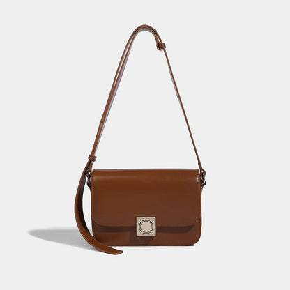 Women's Crossbody Small Square Niche Design Tofu 2024 Versatile Shoulder High-end Fashion Simple Armpit Bag Handbag