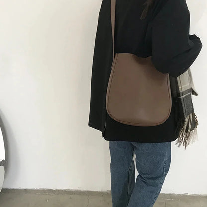 Women's Designer Brand High Quality PU Leather Shoulder Korean Preppy Style Crossbody Small Bag Sets Whole Sale