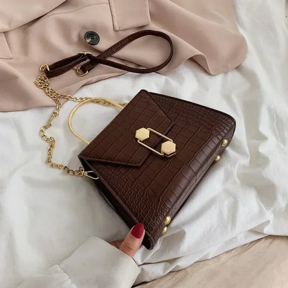 Women's Designer Luxury Handbag 2020 Fashion New High quality PU Leather Women Handbags Stone pattern Shoulder Messenger Bag