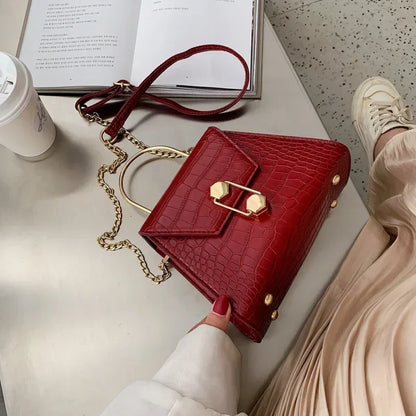 Women's Designer Luxury Handbag 2020 Fashion New High quality PU Leather Women Handbags Stone pattern Shoulder Messenger Bag