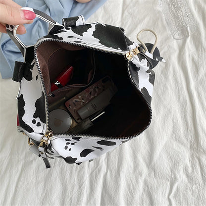 Women's Fashion Backpack Purse Multipurpose Design Convertible Satchel Handbags Shoulder Bag Animal Prints PU Leather Travel Bag