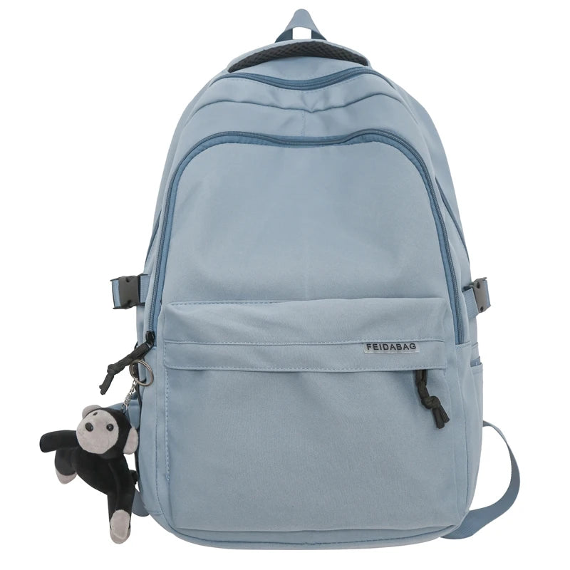 Women's Fashion Backpacks Designer Waterproof Nylon Large-capacity Ladies Travel Rucksacks High Quality Female Trend Schoolbags
