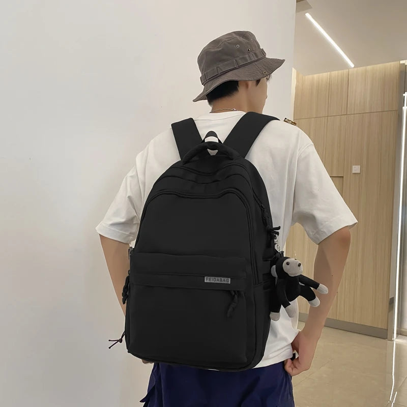 Women's Fashion Backpacks Designer Waterproof Nylon Large-capacity Ladies Travel Rucksacks High Quality Female Trend Schoolbags