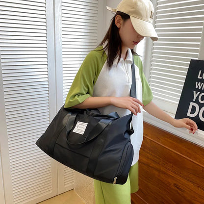 Women's Fashion Fitness Travel Bags Designer Waterproof Oxford Ladies Crossbody Bags Large-capacity Female Leisure Shoulder Bags