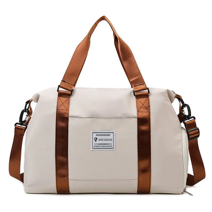 Women's Fashion Fitness Travel Bags Designer Waterproof Oxford Ladies Crossbody Bags Large-capacity Female Leisure Shoulder Bags