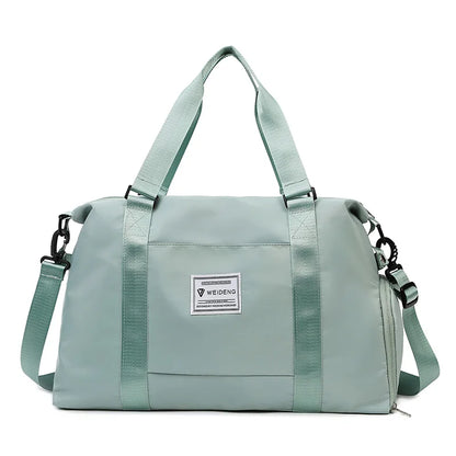Women's Fashion Fitness Travel Bags Designer Waterproof Oxford Ladies Crossbody Bags Large-capacity Female Leisure Shoulder Bags