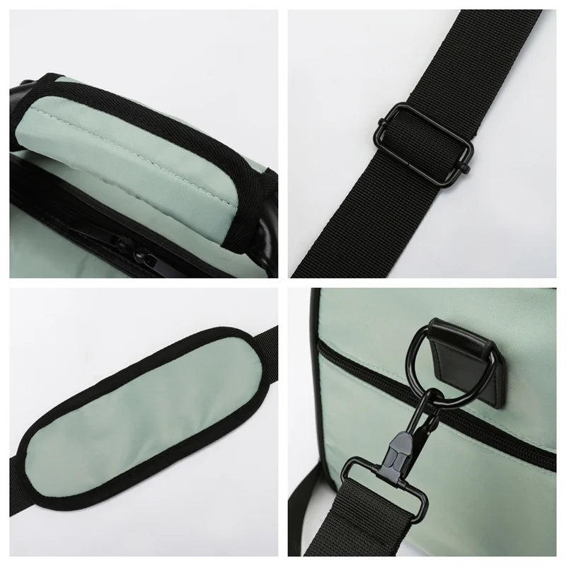 Women's Fashion Fitness Travel Handbag Designer Large-capacity Female Crossbody Bags Waterproof Oxford Lady Leisure Shoulder Bag