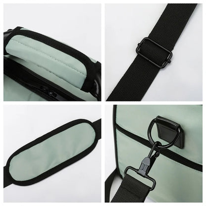 Women's Fashion Fitness Travel Handbag Designer Large-capacity Female Crossbody Bags Waterproof Oxford Lady Leisure Shoulder Bag