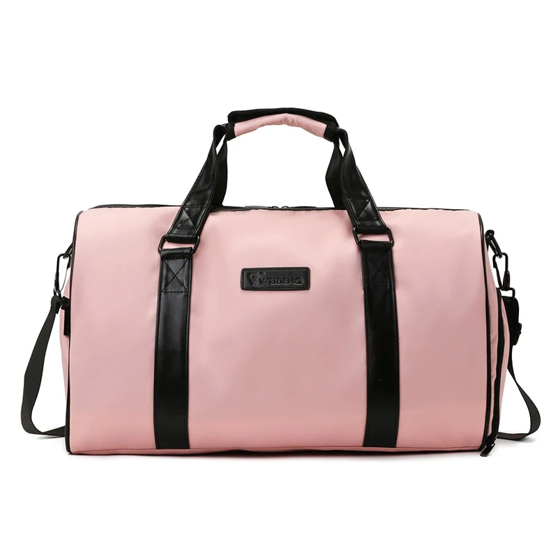 Women's Fashion Fitness Travel Handbag Designer Large-capacity Female Crossbody Bags Waterproof Oxford Lady Leisure Shoulder Bag