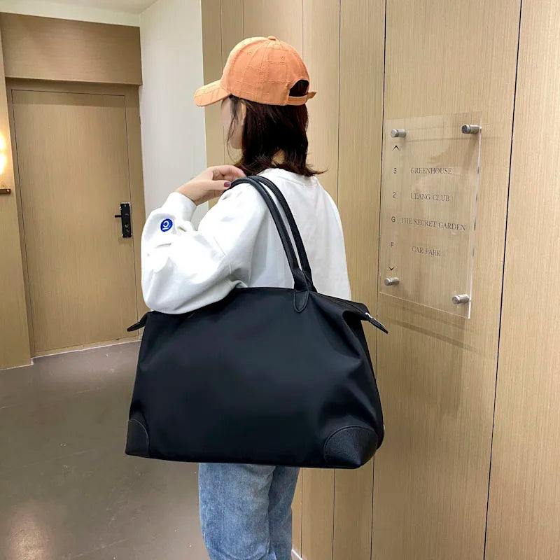 Women's Fashion Handbags Waterproof Oxford Large-capacity Ladies Leisure Fitness Travel Bags High Quality Female Shoulder Bags
