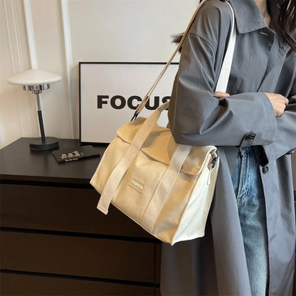 Women's Fashion Nylon Soft Shoulder Bags Lady Light Casual Large-capacity Crossbody Bags Female High Quality Handbag