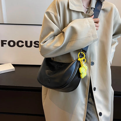 Women's Fashion PU Leather Crossbody Bag Designer High Quality Ladies Leisure Trend Shoulder Bags Female Cosmetic Bag For Makeup