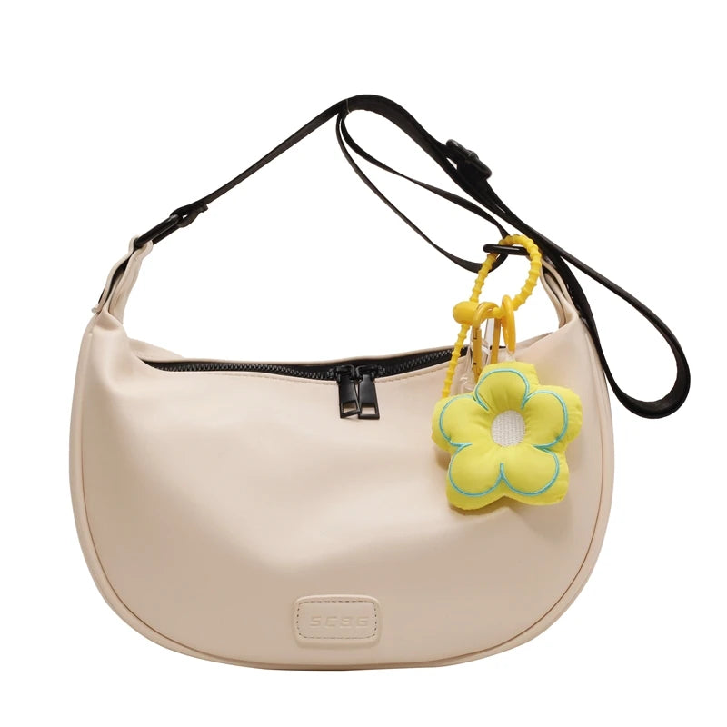 Women's Fashion PU Leather Crossbody Bag Designer High Quality Ladies Leisure Trend Shoulder Bags Female Cosmetic Bag For Makeup