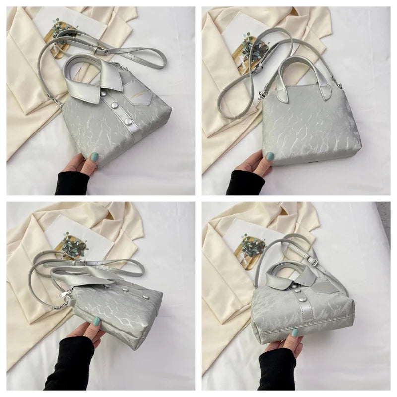 Women's Fashion Pu Leather Crossbody Bags Designer High Quality Ladies Light Leisure Handbags Female Trend Travel Shoulder Bags