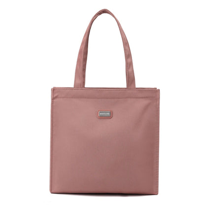 Women's Fashion Shoulder Bag Large Capacity Handbag Tote Bag Solid Casual Waterproof Nylon Cloth Designer Women Trave Purse