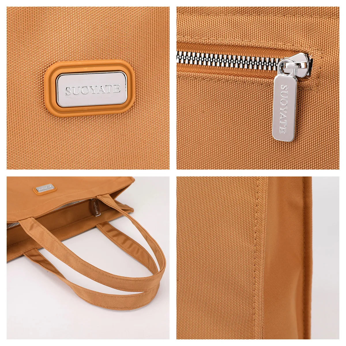 Women's Fashion Shoulder Bag Large Capacity Handbag Tote Bag Solid Casual Waterproof Nylon Cloth Designer Women Trave Purse