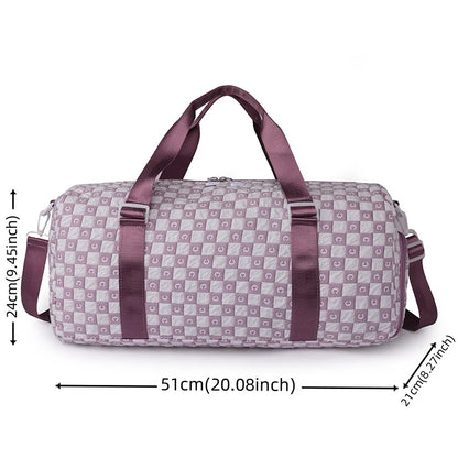 Women's Fashion Shoulder Bag Large-capacity Female Leisure Fitness Travel Handbag Designer Waterproof Nylon Ladies Crossbody Bag