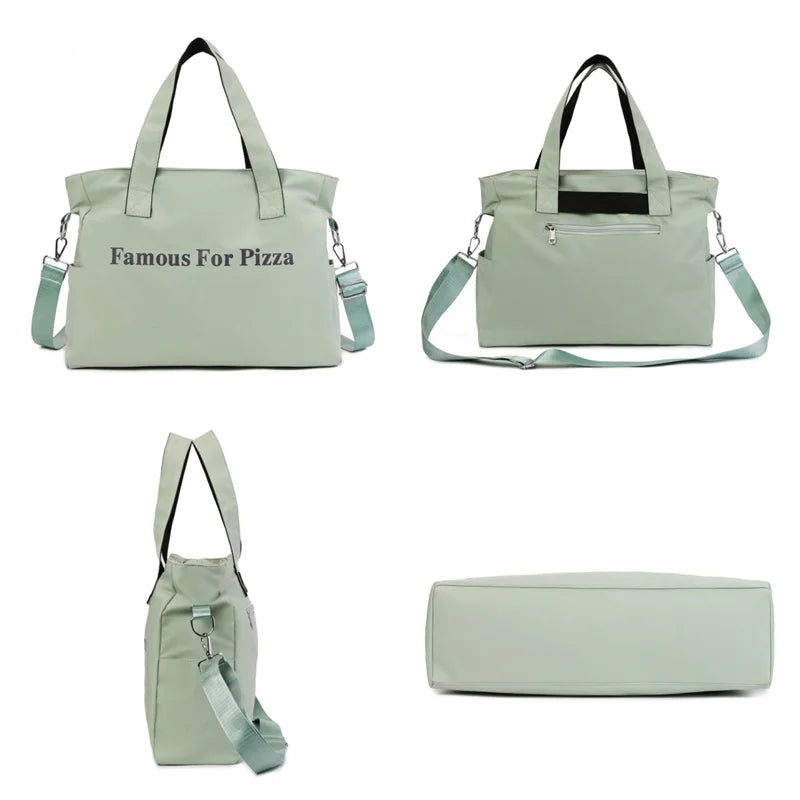 Women's Fashion Shoulder Bag Large-capacity Female Leisure Fitness Travel Handbag Designer Waterproof Oxford Lady Crossbody Bags