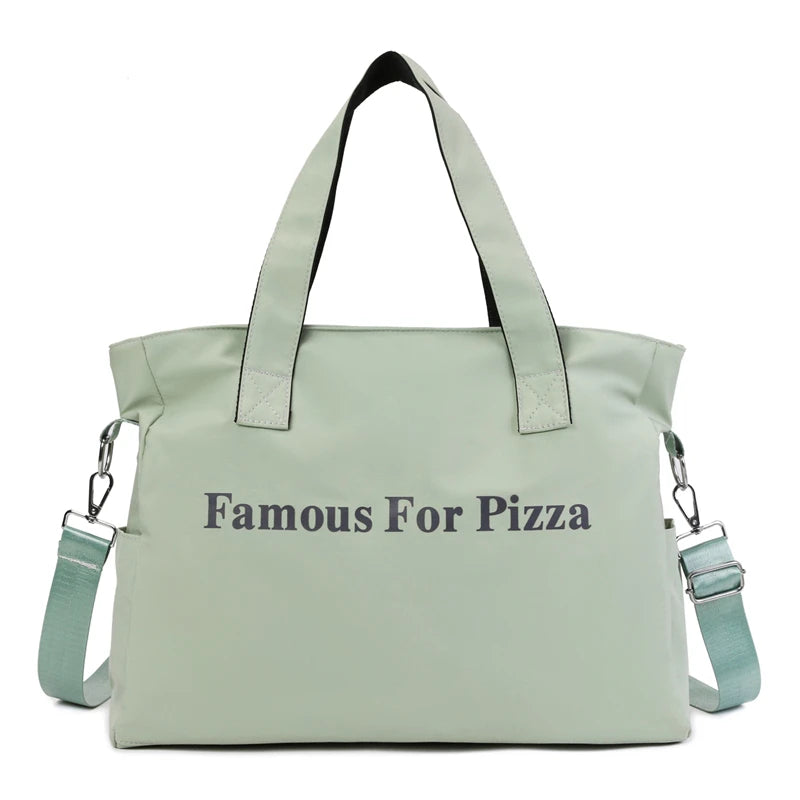 Women's Fashion Shoulder Bag Large-capacity Female Leisure Fitness Travel Handbag Designer Waterproof Oxford Lady Crossbody Bags