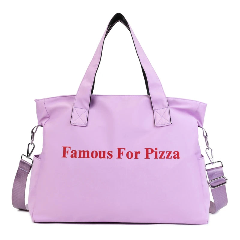 Women's Fashion Shoulder Bag Large-capacity Female Leisure Fitness Travel Handbag Designer Waterproof Oxford Lady Crossbody Bags